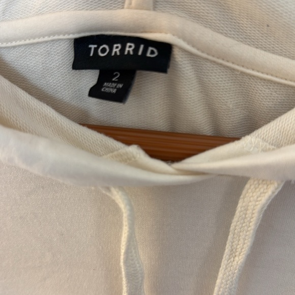 Colorful Striped Women's Hoodie Sweater - Picture 3 of 4